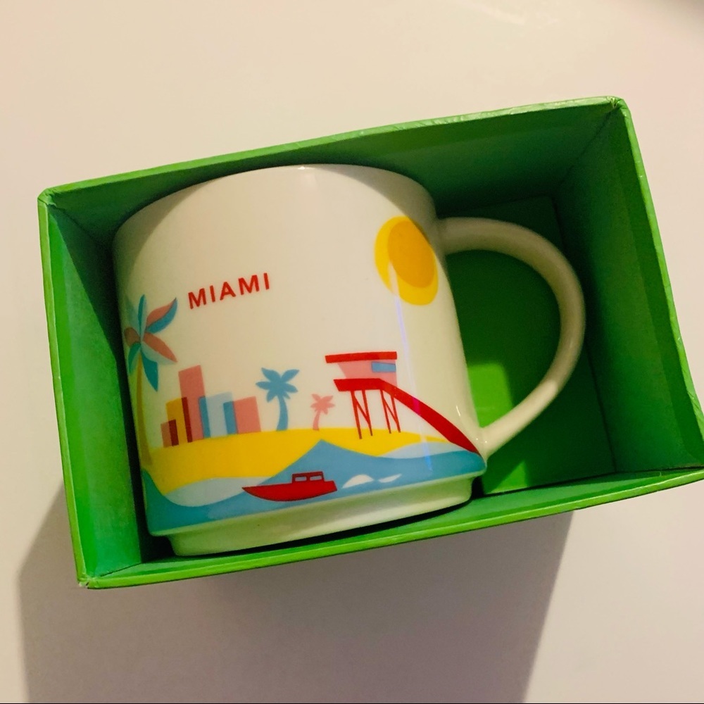 Starbucks | Ceramic Mug | You Are Here Mug | Miami